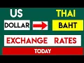 Us Dollar to Thai Baht Currency Exchange Rates Forex Today 25 March 2025 USD to THB