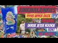 1993 Upper deck Baseball box break Derek Jeter Rookie hunt