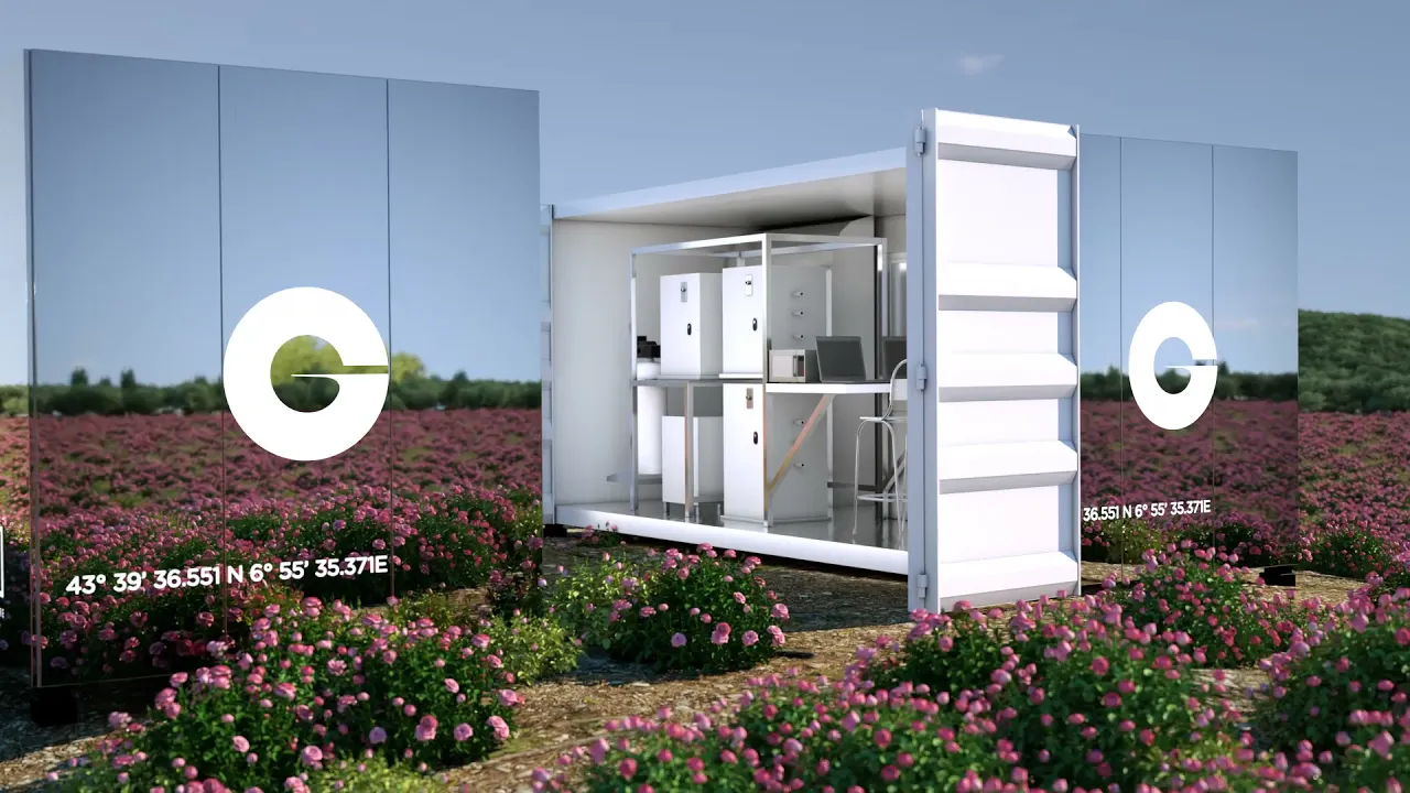 Givaudan 3D motion graphics video