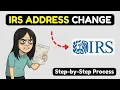 Change address with the IRS IRS Address Change IRS Form 8822 IRS Tax Refund Address