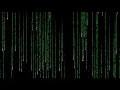 The Matrix Rain Code Screensaver - 1 hour