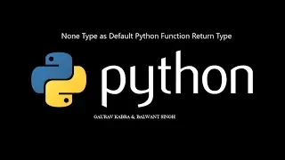 None returned by default by Python function