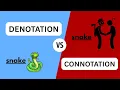 Denotation vs Connotation Easy Explanation with Examples