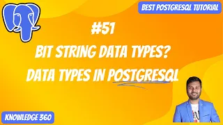 Data Types in PostgreSQL Bit String Data Types PostgreSQL Full Playlist