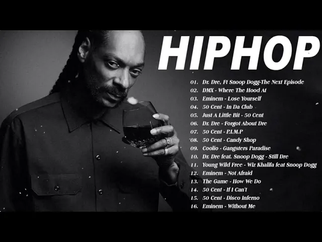 Download MP3 OLD SCHOOL HIP HOP MIX - Snoop Dogg, Dr Dre, Ludacris, DMX, 50 Cent and more