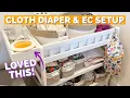 Our SETUP Cloth diapers EC bed sharing
