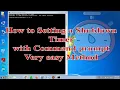 How to Setting a Shutdown Timer with Command prompt