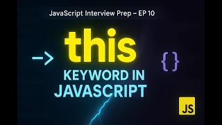 JavaScript this Keyword Explained Like Never Before Arrow vs Normal Function