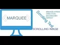 How to add Stop Marquee in your Website 2018