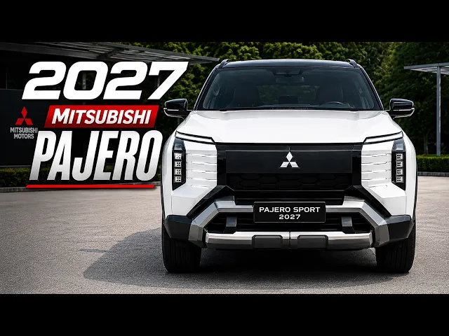 2027 Mitsubishi Pajero Sport Revealed: Twin-Turbo Power Meets Bold New Triton Styling