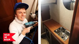 BIG changes to a TINY room! | Boat Life Ep. 42