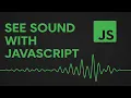 JavaScript Coding Session Waveform Visualizer