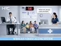 HPC Wireless Token Number Calling System Demo Queue Management System for Clinics Banks