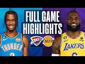 THUNDER at LAKERS FULL GAME HIGHLIGHTS February 7 2023