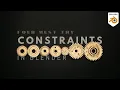 What are Transformation Constraints Blender Animation