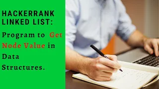 Get Node Value Linked List Data structures Hackerrank coding4u