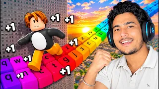 Be careful. It’s slippery! ❄️👀Roblox Brainrot Challenge 🎮#RobloxLive #SpeedRun #GamingShorts