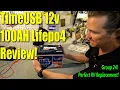 Timeusb 12v 100ah Lifepo4 Group 24 Battery Review