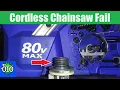 A Big Problem with Many Cordless Chainsaws and Fixing 80V Oiler Issue