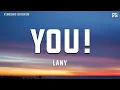 Download Lagu LANY - you! (Lyrics)