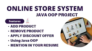 Java OOP Online Store System Complete Object-Oriented Programming Project Tutorial