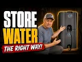 How to Store Water Long-Term for Emergencies Emergency Water Tanks