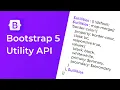 Bootstrap 5 Utilities New Utility API
