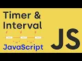Timer and Interval Function Javascript