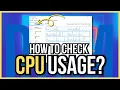 How to Check CPU Usage Simple Fix For High CPU Usage