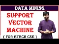 support vector machine in data mining SVM linear and non linear support vector machine