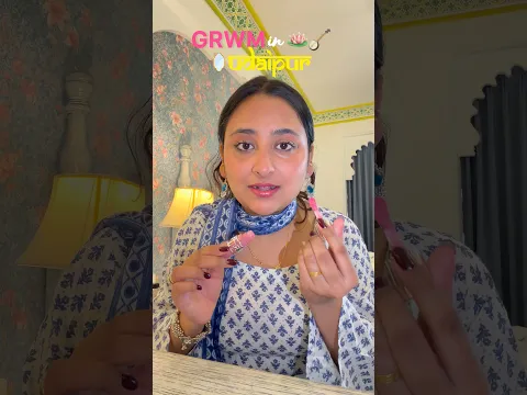 GRWM in Udaipur #minivlog #ytshorts #shorts