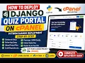 How to Deploy Django Quiz Portal on cPanel Python Django Deployment Step-by-Step