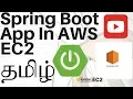 Tamil SPRING BOOT APPLICATION IN AWS EC2 How To Run Spring Boot Application AWS EC2 InterviewDOT