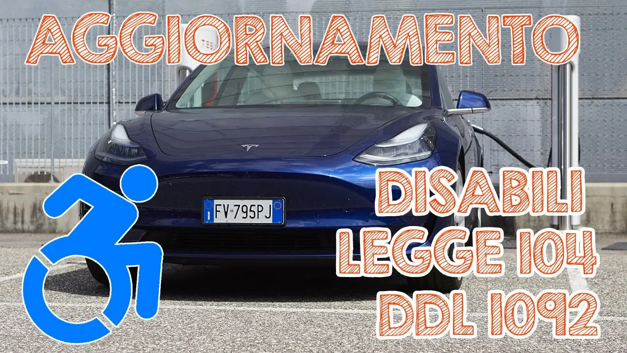 Auto elettriche e disabilità, il DDL 1092 prova a superare il limite della cilindrata