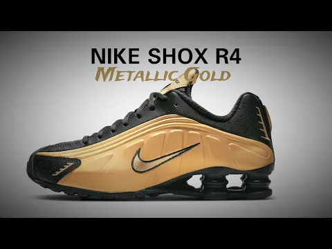 Download MP3 NIKE Shox R4 Metallic Gold CLOSER LOOK + RELEASE DATE #NIKESHOX