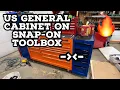 US General End Cabinet Series 3 On Snap-On Toolbox