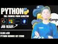 Python Remove Set Items Python Tutorial - Class Hindi