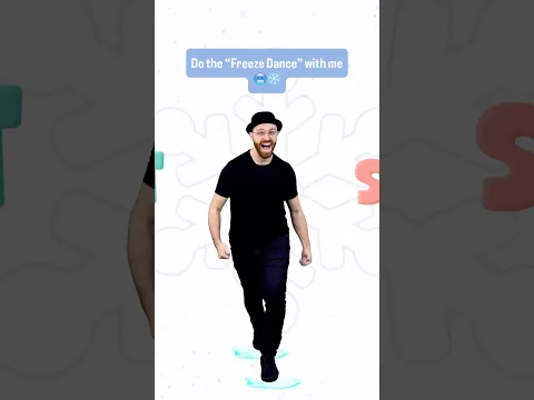 Can your kids keep up with the “Freeze Dance”? ❄️🥶