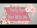 Weekly Plan With Me Busy Mom Life in My Erin Condren Daily Duo
