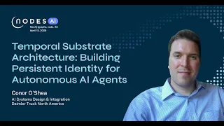Thumbnail for NODES AI 2026 – Temporal Substrate Architecture: Building Persistent Identity for Autonomous Agents video