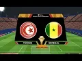 SENEGAL vs TUNISIA - CAN 2019 Egypt Africa Cup of Nation Pronostic PES 2017