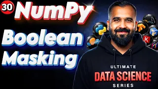 Boolean Masking using Numpy Explained in Hindi Ultimate Data Science Series