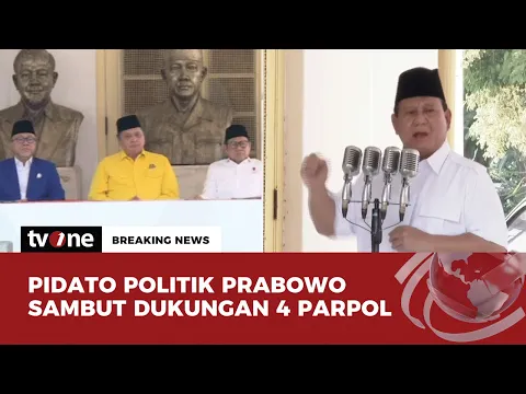 Golkar-PAN Merapat, Prabowo: Membuat Saya Bertekad untuk Tak Mengecewakan Harapan Partai dan Rakyat