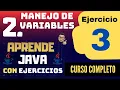 Data Types and Variables in Java - Exercise 3