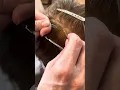 Tinsel hair tutorial with a latch hook