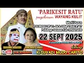 Download Lagu #LIVE 'PARIKESIT RATU' Ki SUYADI MUDO CARITO \u0026 EKA UGET-UGET, BAGONG MANTRI / POLOBOGA GETASAN SMG /