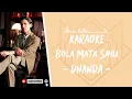 Karaoke dan lirik  || Bola Mata Sayu by DNANDA 