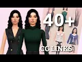 Lagu SIMS 4 : CC Haul (Tops, Dresses, Bottoms) + CC Links in drescription✨️💕 
