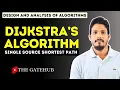 Dijkstra Algorithm Single Source Shortest Path Greedy Method GATECSE DAA