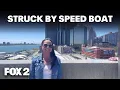 Metro Detroit woman hit by speed boat on Pontiac Lake